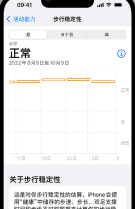 赣州iPhone手机维修如何在iPhone开启'步行稳定性通知'