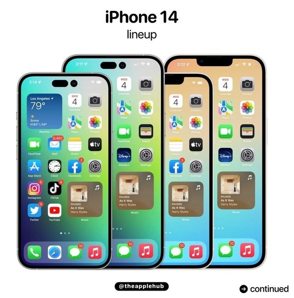 赣州苹果14维修分享iPhone 14全家福 