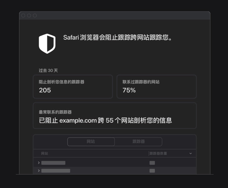 赣州苹果手机维修分享如何在 Safari 浏览器中查看和打开隐私报告 