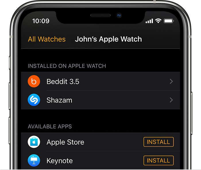 赣州苹果手机维修分享如何在 Apple Watch 上下载应用 